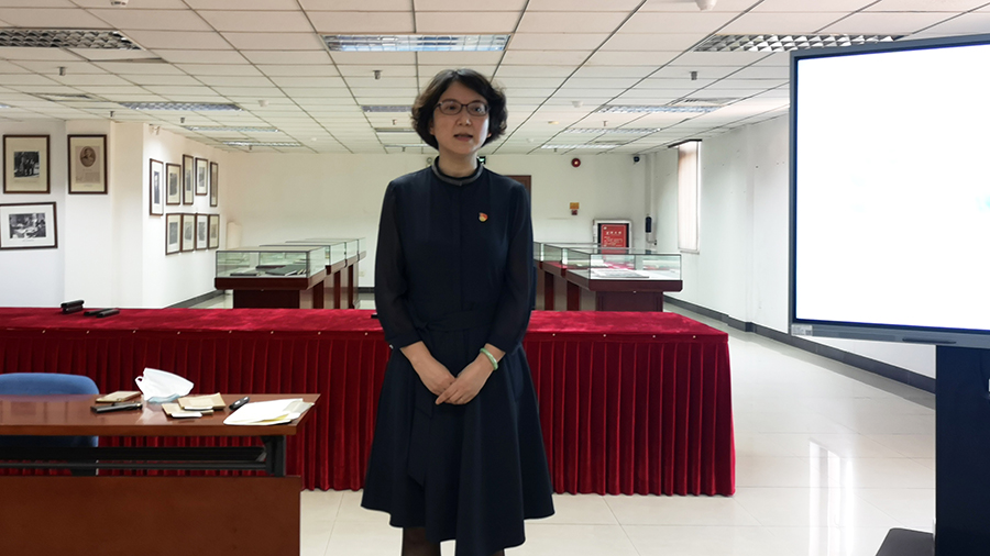 文管部党委副书记樊峰会同志做总结发言